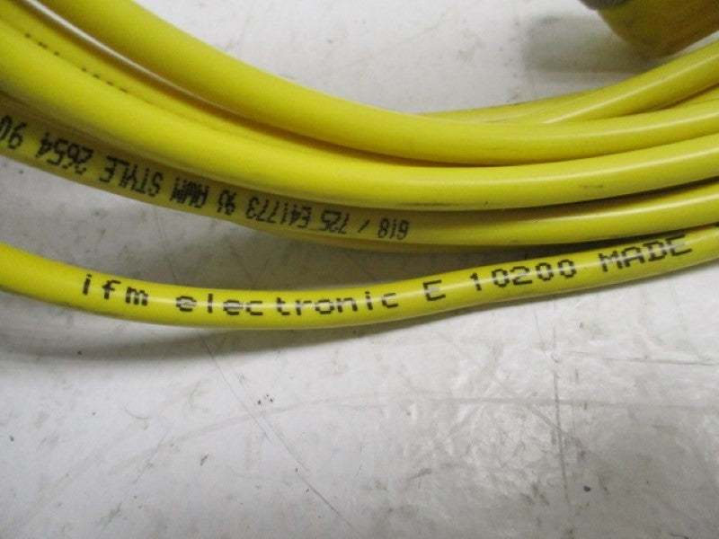 IFM EFECTOR E10200 3 PIN ANGLED CONNECTOR UNMP