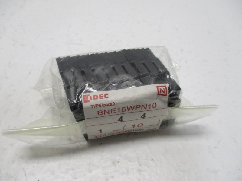 IDEC BNE15WPN10 END PLATE (PKG OF 10)  NSMP
