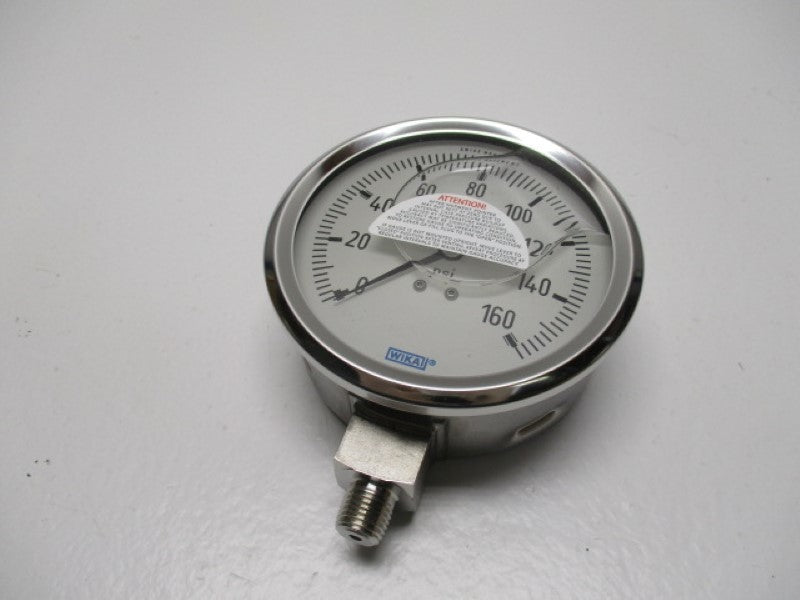 WIKA 9833069 PRESSURE GAUGE 160PSI 1/4"  NSMP