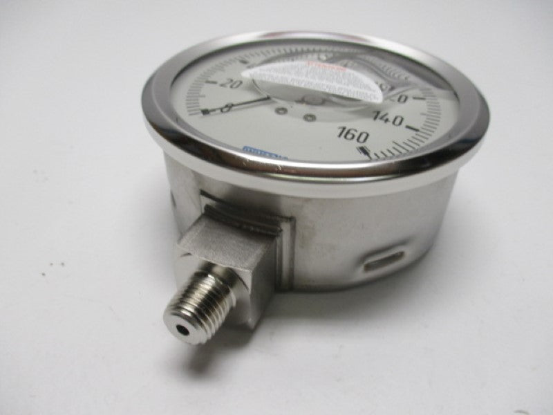 WIKA 9833069 PRESSURE GAUGE 160PSI 1/4"  NSMP