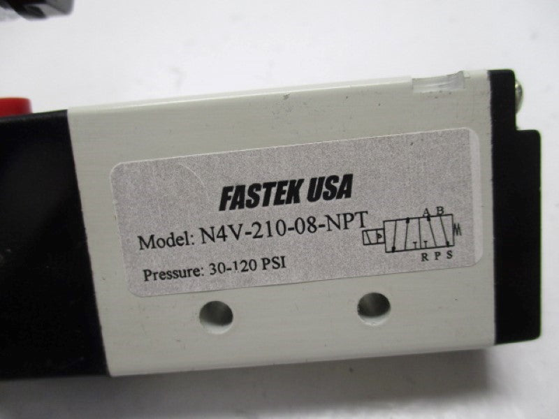 FASTEK N4V-210-08-NPT VALVE 24VDC  UNMP