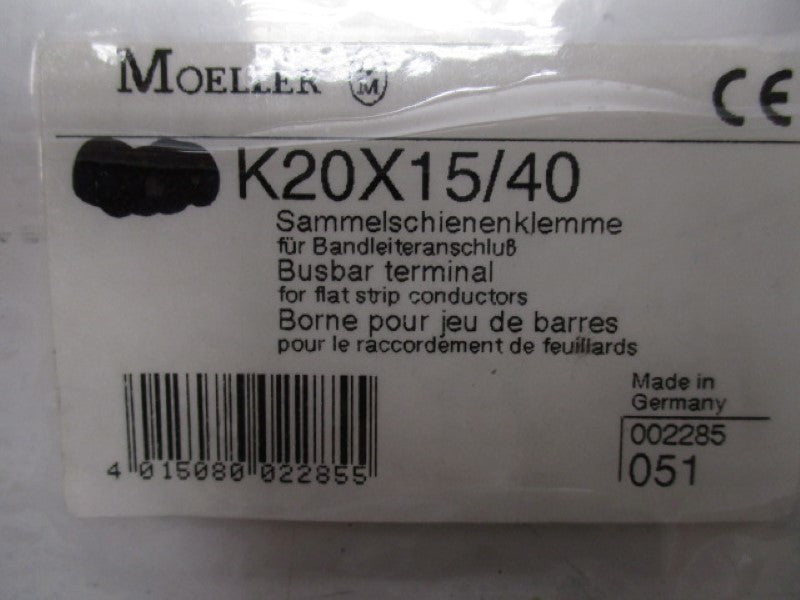 EATON K20X15/40 BUSBAR TERMINAL   NSNP
