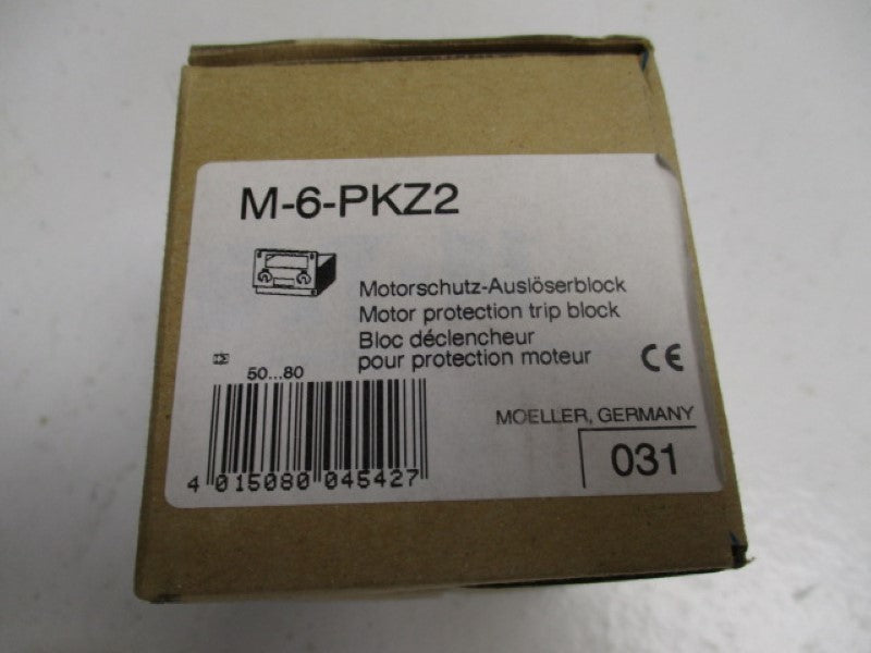 EATON M-6-PKZ2 MOTOR PROTECTION TRIP BLOCK 60-80A  NSMP