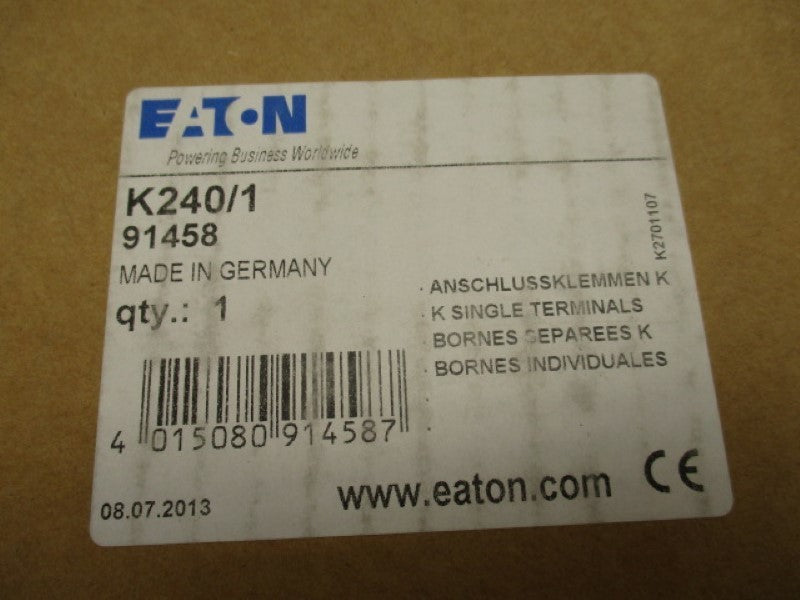EATON K2401 TERMINAL SHROUD  NSMP
