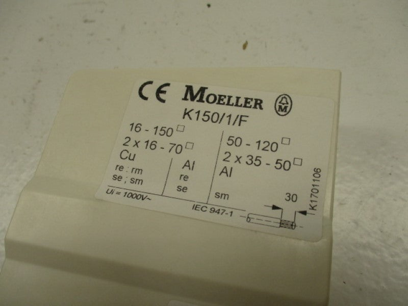 KLOCKNER MOELELR K150/1/F TERMINAL SHROUD  NSMP
