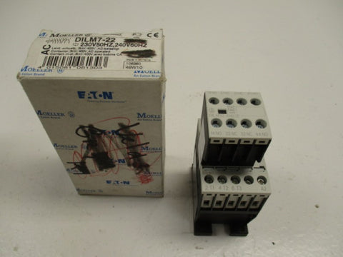 KLOCKNER MOELLER  DILM7-22 CONTACTOR 230/240V * NEW IN BOX *