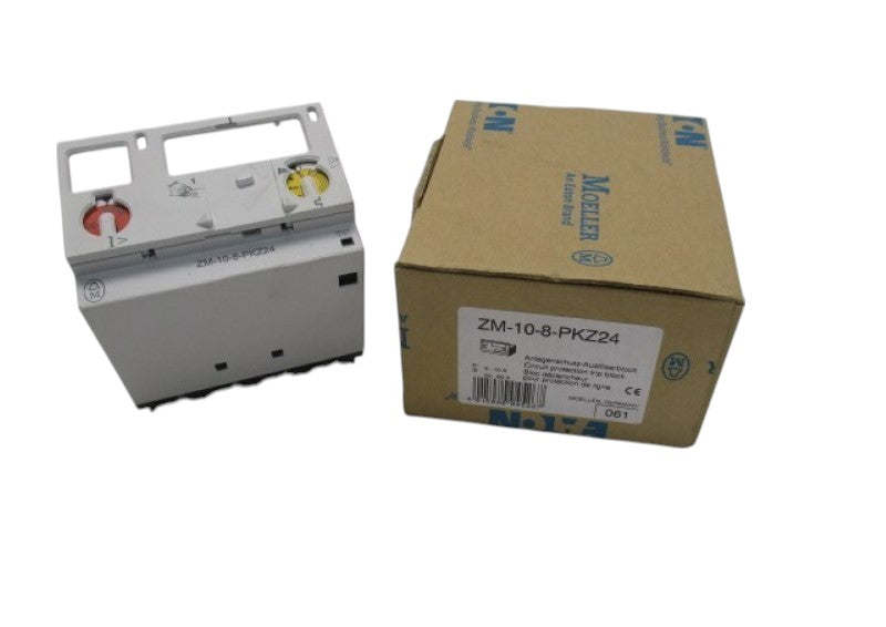 KLOCKNER MOELLER ZM-10-8-PKZ24 CIRCUIT TRIP BLOCK 6-10/50-80A  NSMP