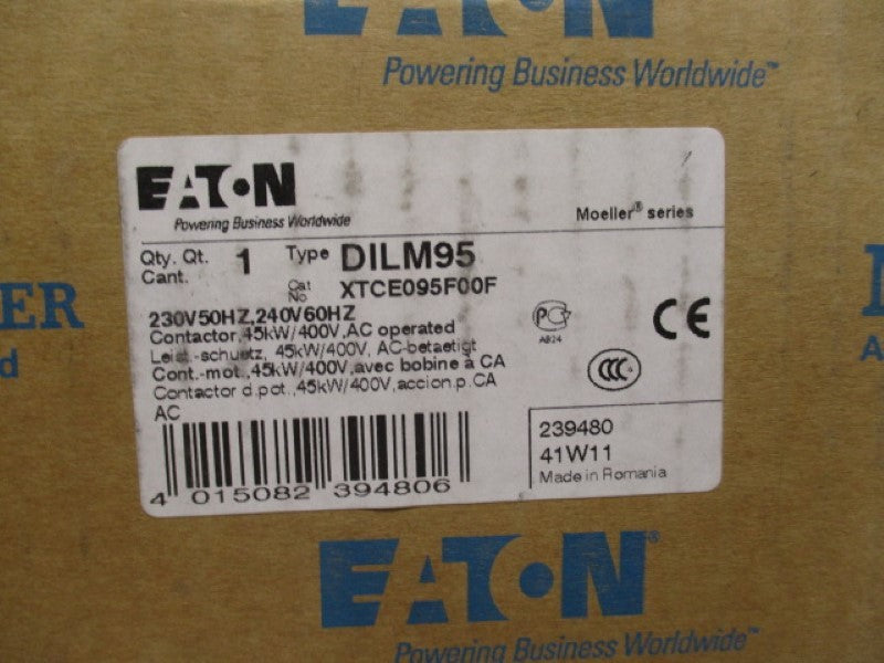 EATON DILM95 CONTACTOR 230/240V  NSMP
