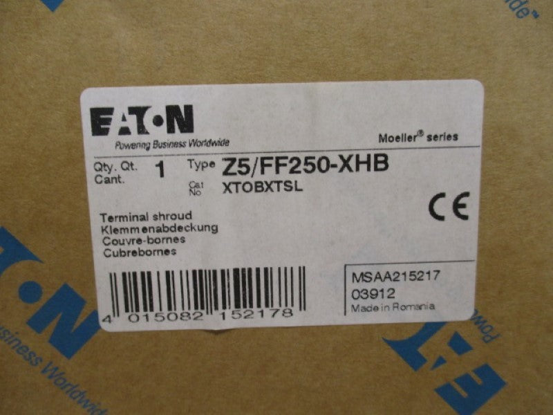 EATON Z5/FF250-XHB TERMINAL SHROUD  NSMP