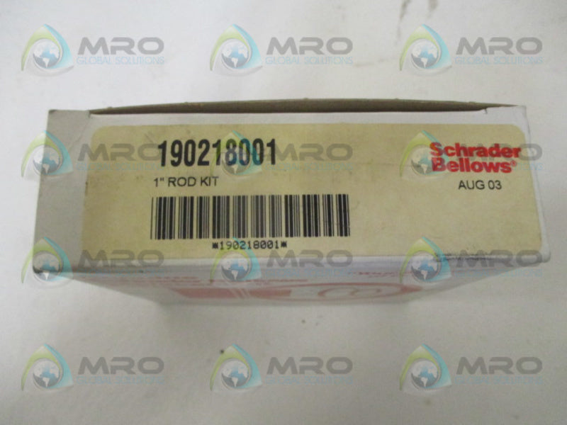 SCRADER BELLOWS 190218001 ROD KIT 1"  NSMP