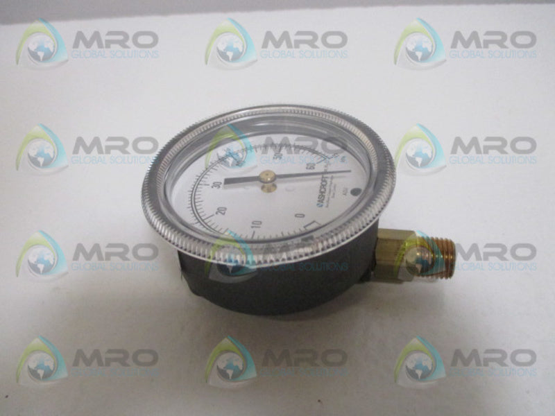 ASHCROFT ADJ GAUGE 0-60" WC 0-15 KPA  UNMP