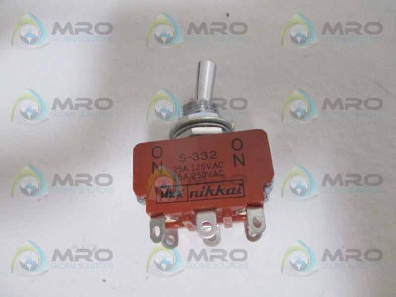 NIKKAI S-332 TOGGLE SWITCH  NSNP