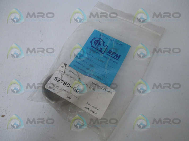 RPM W0R-04412 SHAFT NUT  NSNP