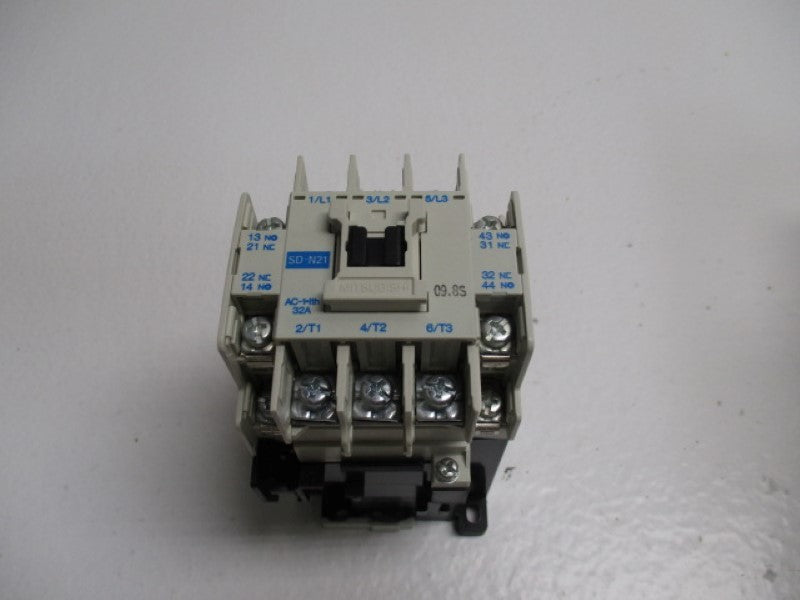 MITSUBISHI SD-N21 MAGNETIC CONTACTOR 24VDC  NSMP