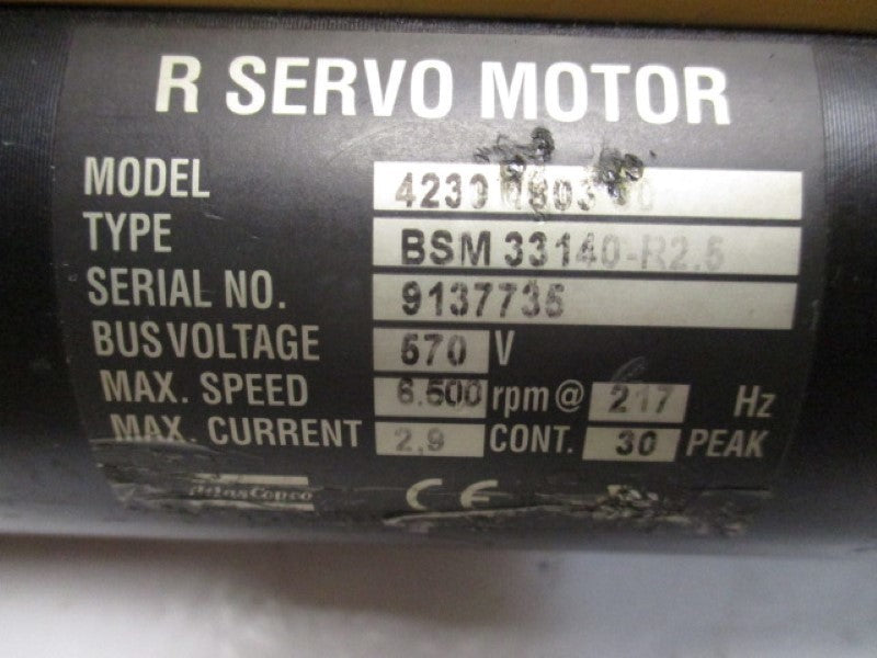 ATLAS COPCO BSM33140-R2.5 NUT RUNNER 570V  UNMP