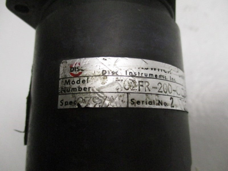 DISC 702FR-200-0CLP-TTL-SS OPTICAL SHAFT ENCODER (AS PICTURED)  UNMP