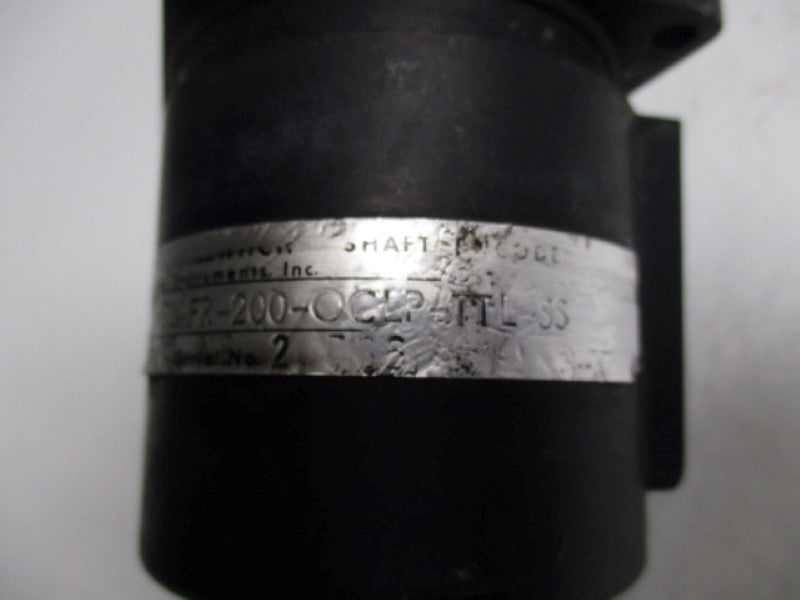 DISC 702FR-200-0CLP-TTL-SS OPTICAL SHAFT ENCODER (AS PICTURED)  UNMP