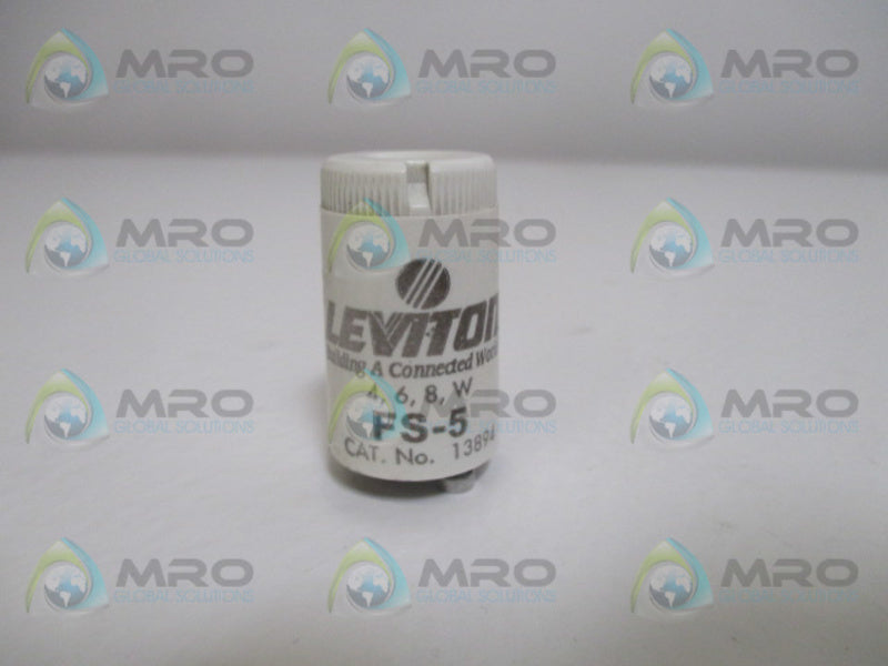 LEVITON FS-5 LAMP 13894 STARTER 4, 6, 8W  NSNP