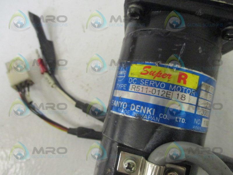 SANYO R511-012E18 E501000C30 SERVO MOTOR   UNMP