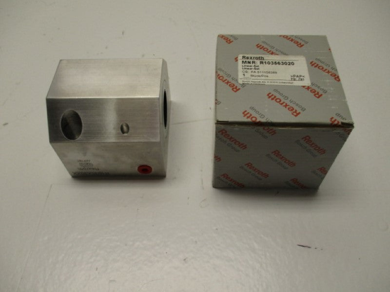 REXROTH R103563020 LINEAR BALL BEARING BLOCK  NSMP