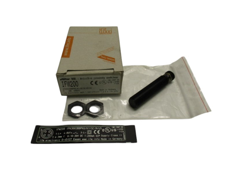 IFM EFECTOR IFW200 INDUCTIVE PROXIMITY SWITCH  NSMP