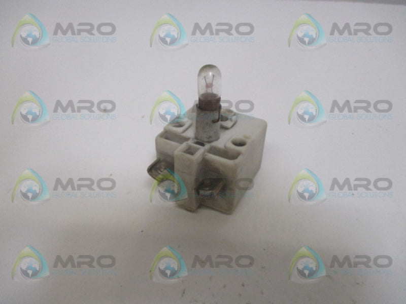SQUARE D 9001-KM1 PILOT LIGHT MODULE 120V  UNMP
