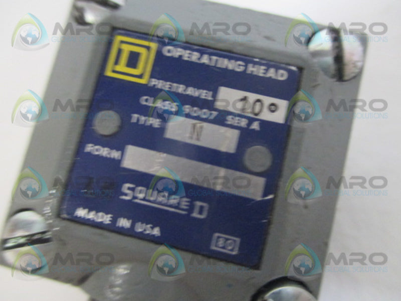 SQUARE D 9007-N OPERATING HEAD  UNMP