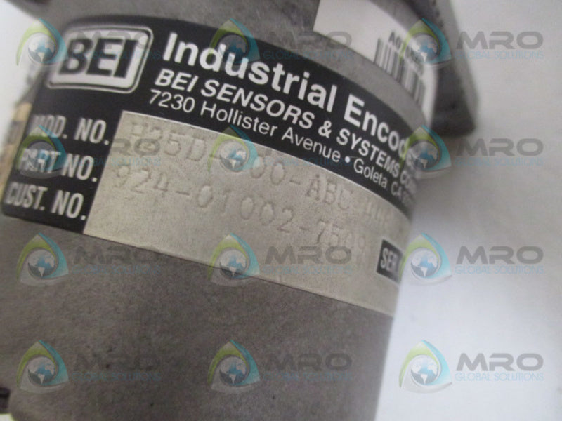 BEI H25D-600-ABC-4469-LED-EM16-S 924-01002-7509 ENCODER  UNMP