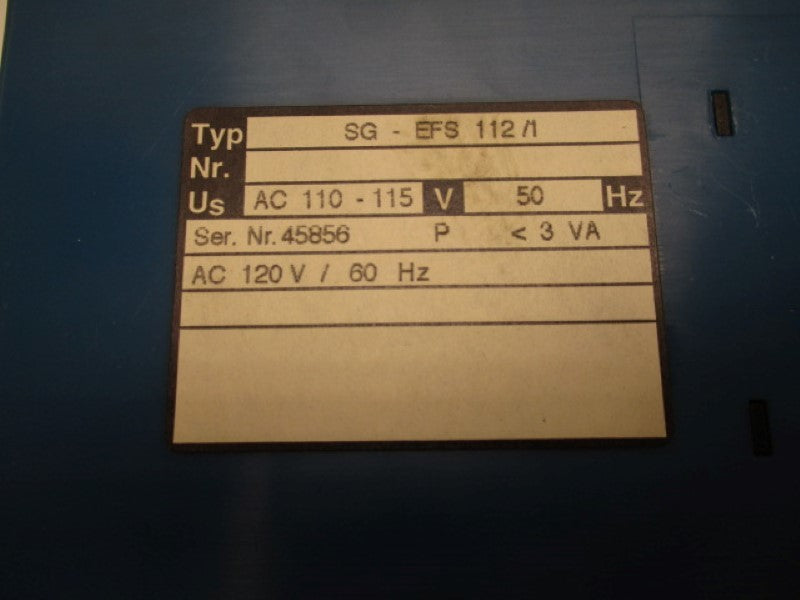 MAYSER SG-EFS112/1  NSMP