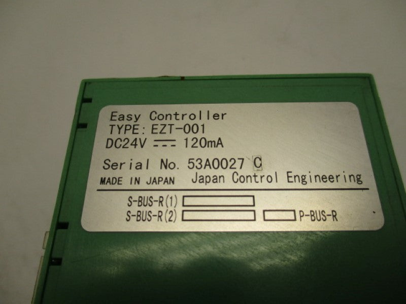JAPAN CONTROL ENGINEERING EZT-001  UNMP