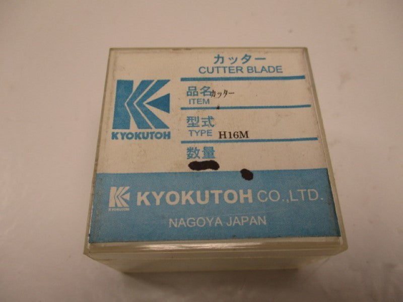 KYOKUTOH H16M CUTTER BLADE  NSMP