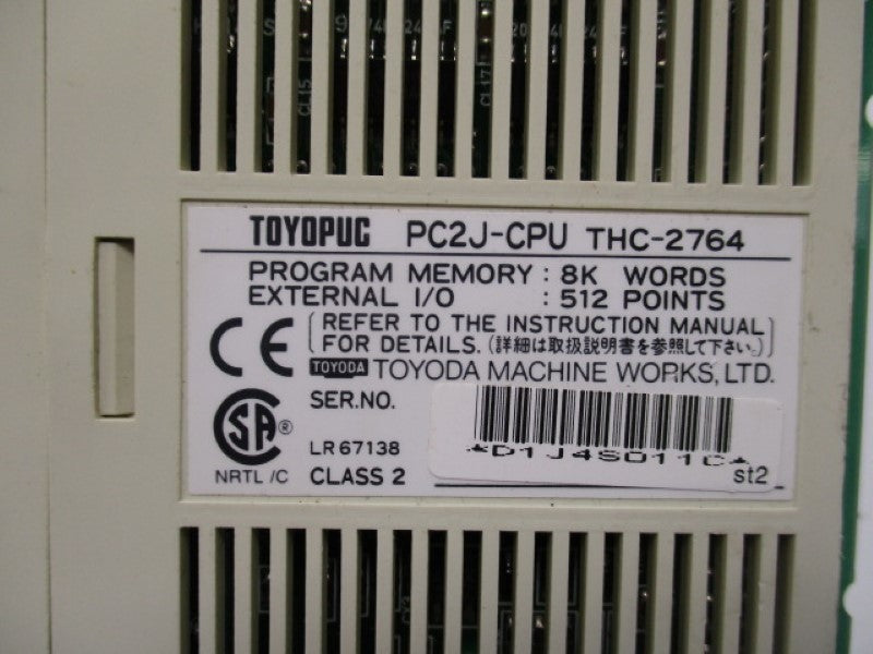 TOYODA PC2J-CPU THC-2764  UNMP