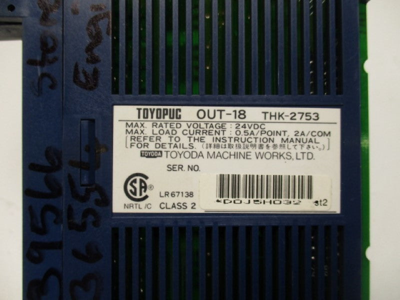 TOYOPUG OUT018 THK-2753  UNMP