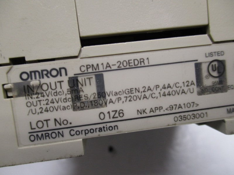 OMRON CPM1A-20EDR1  UNMP