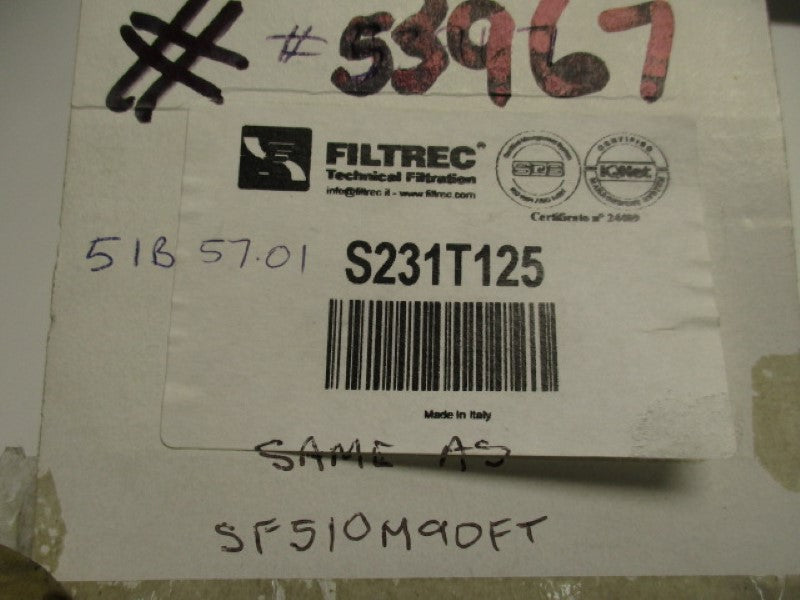 FILTREC S231T125  NSMP