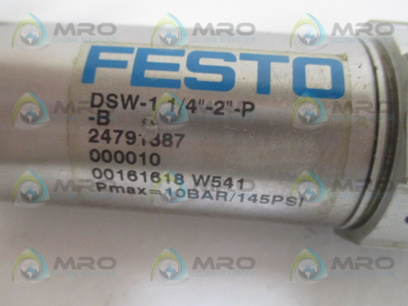 FESTO DSW-1-1/4-2-P-B AIR CYLINDER  NSNP