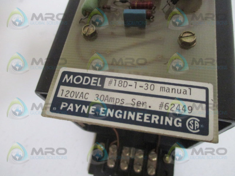 PAYNE ENGINEERING 18D-1-30  NSNP