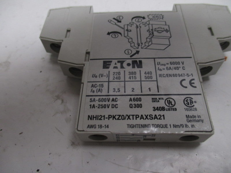 EATON NH121-PKZ0/XTPAXSA21  UNMP
