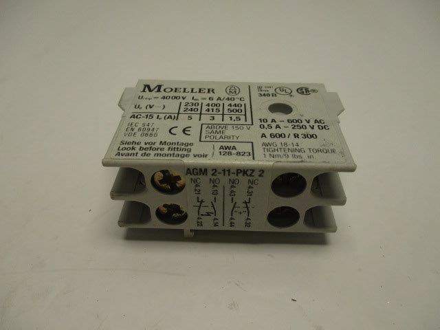 KLOCKNER MOELLER AGM2-11-PKZ2  UNMP