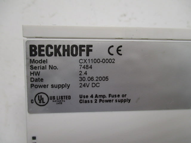 BECKHOFF CX1100-0002  UNMP