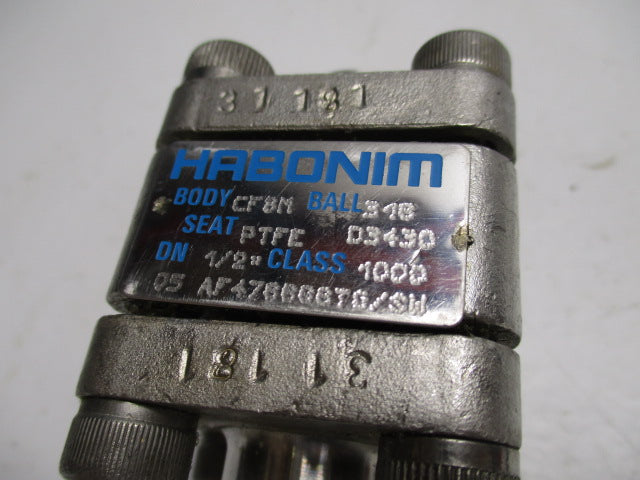 HABONIM CF8M 1/2" (AS PICTURED)  NSNP