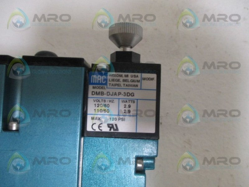 MAC 92B-AAH-000-DM-DJAP-SDG VALVE 120V  NSMP