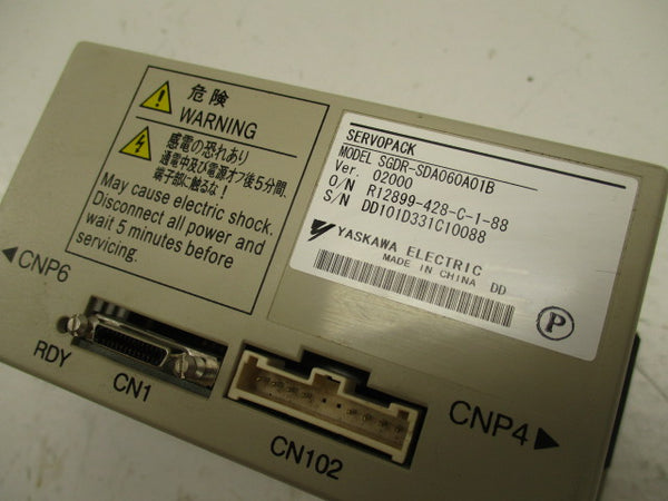 YASKAWA ELECTRIC SGDR-SDA060A01B  NSNP
