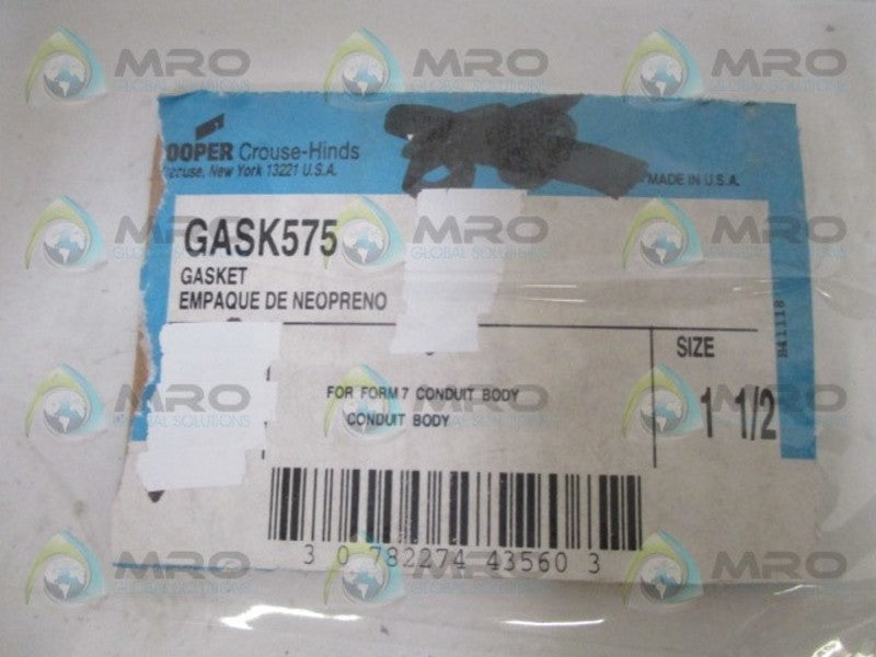 COOPER CROUSE HINDS GASK575 GASKET 1-1/2"  NSNP
