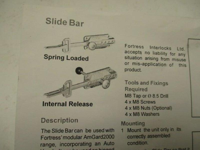 FORTRESS INTERLOCKS INTERLOCK SPRING LOADER  NSNP