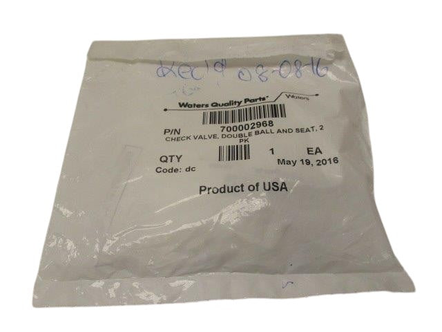 WATERS QUALITY PARTS 700002968 (PKG OF 2) NSMP