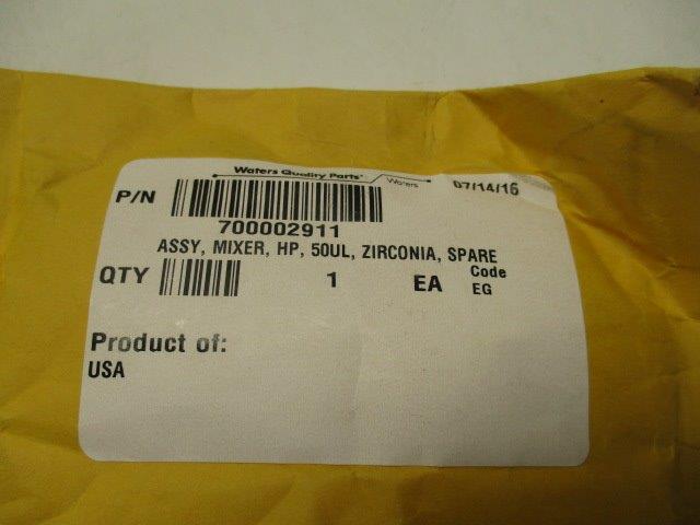 WATERS QUALITY PARTS 700002911 NSFS