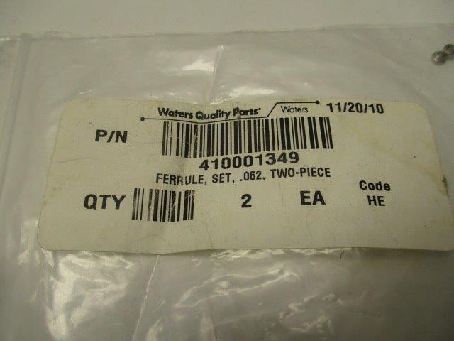 WATERS 410001349 (PKG OF 2)  NSMP