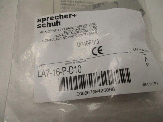 SPRECHNER + SCHUH LA7-16-P-D10  NSMP