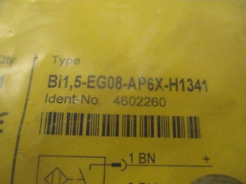 TURCK 4602260 BI1,5-EG08-AP6X-H1341  UNMP